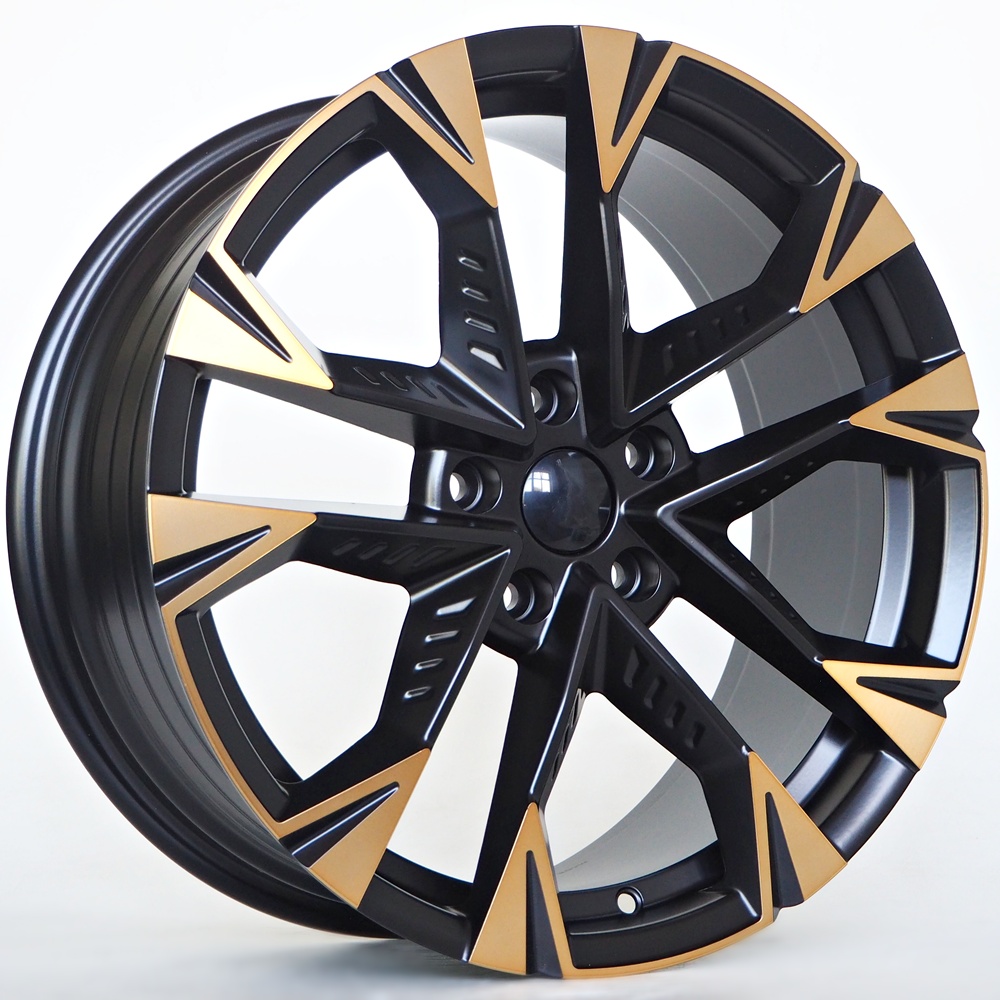 Ratlankis Ezra 8X18 5X112 ET40 57,1 Satin BFM + Copper – tootefoto