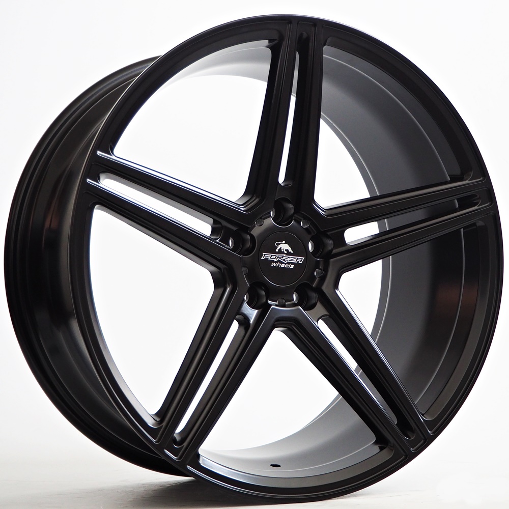 Ratlankis Forzza Bosan 9X20 5X112 ET25 66,45 Satin Black – tootefoto