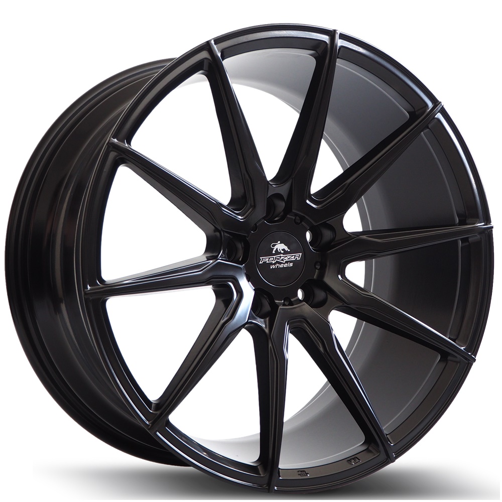 Ratlankis Forzza City 8,5X19 5X120 ET32 72,56 Satin Black – tootefoto
