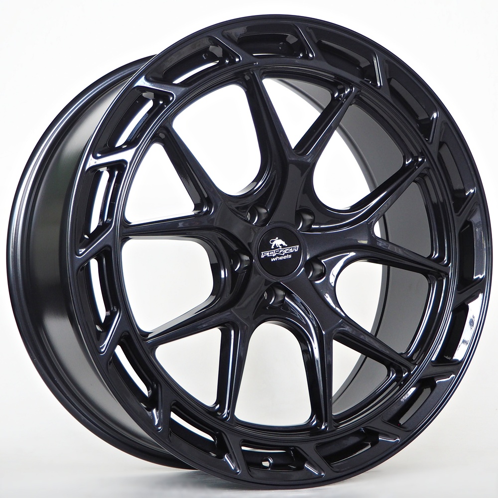 Ratlankis Forzza Saturn 9,5X22 5X112 ET37 66,56 Black Magic – tootefoto
