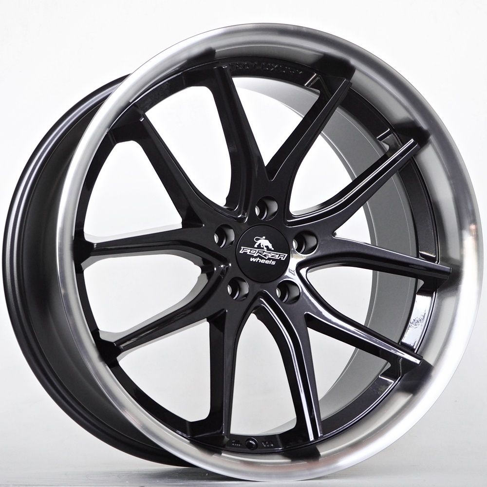Ratlankis Forzza Storm 10,5X20 5X112 ET40 66,45 Black Magic Lip Polished – tootefoto