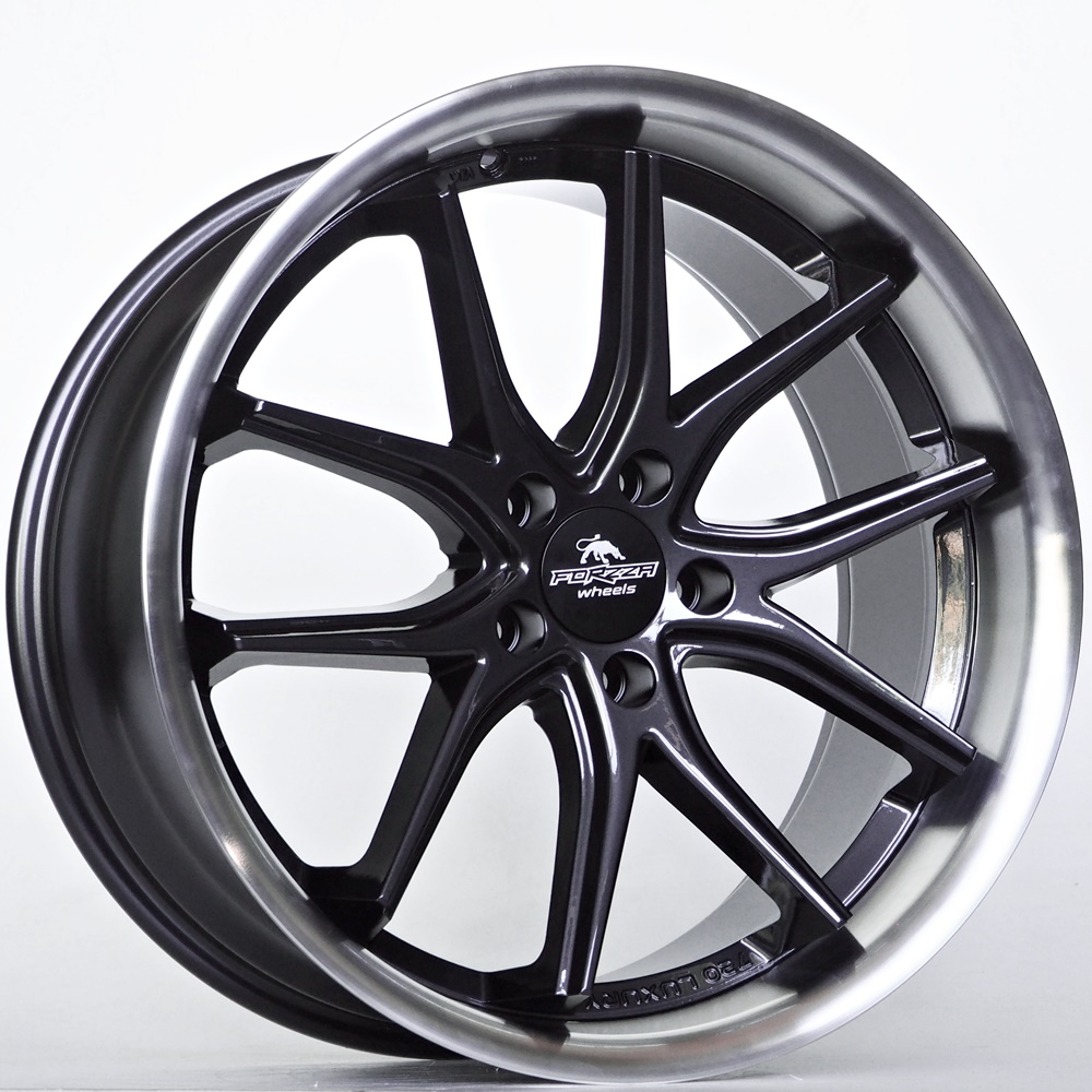 Ratlankis Forzza Storm 9,5X19 5X112 ET40 66,45 Black Magic Lip Polished – tootefoto