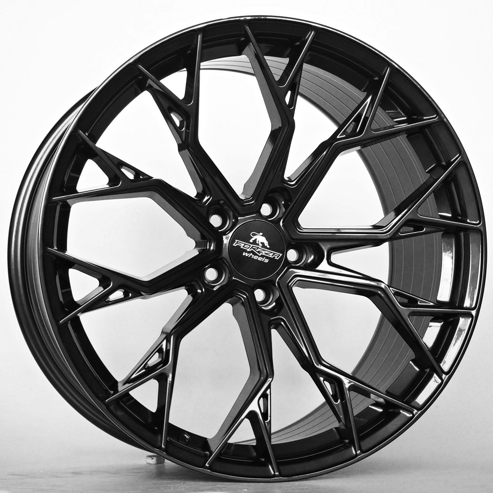 Ratlankis Forzza Titan 9,5X19 5X112 ET38 66,45 Black Magic – tootefoto