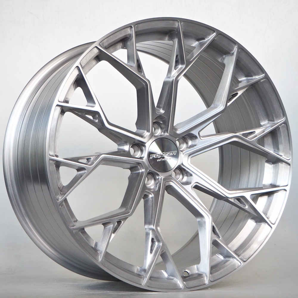 Ratlankis Forzza Titan 10,5X20 5X112 ET40 66,45 Brushed Aluminium – tootefoto
