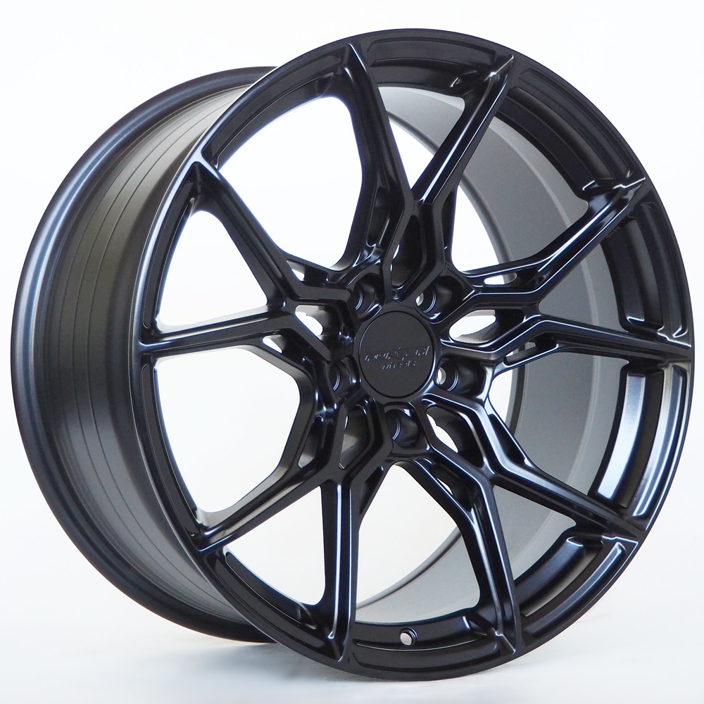 Ratlankis Forzza Toro 9,5X19 5X120 ET38 72,56 Satin Black – tootefoto
