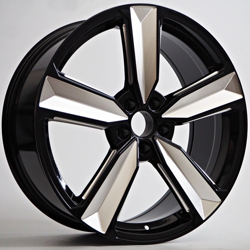 Ratlankis Hard 8,5X20 5X112 ET35 66,45 Black Milling – tootefoto
