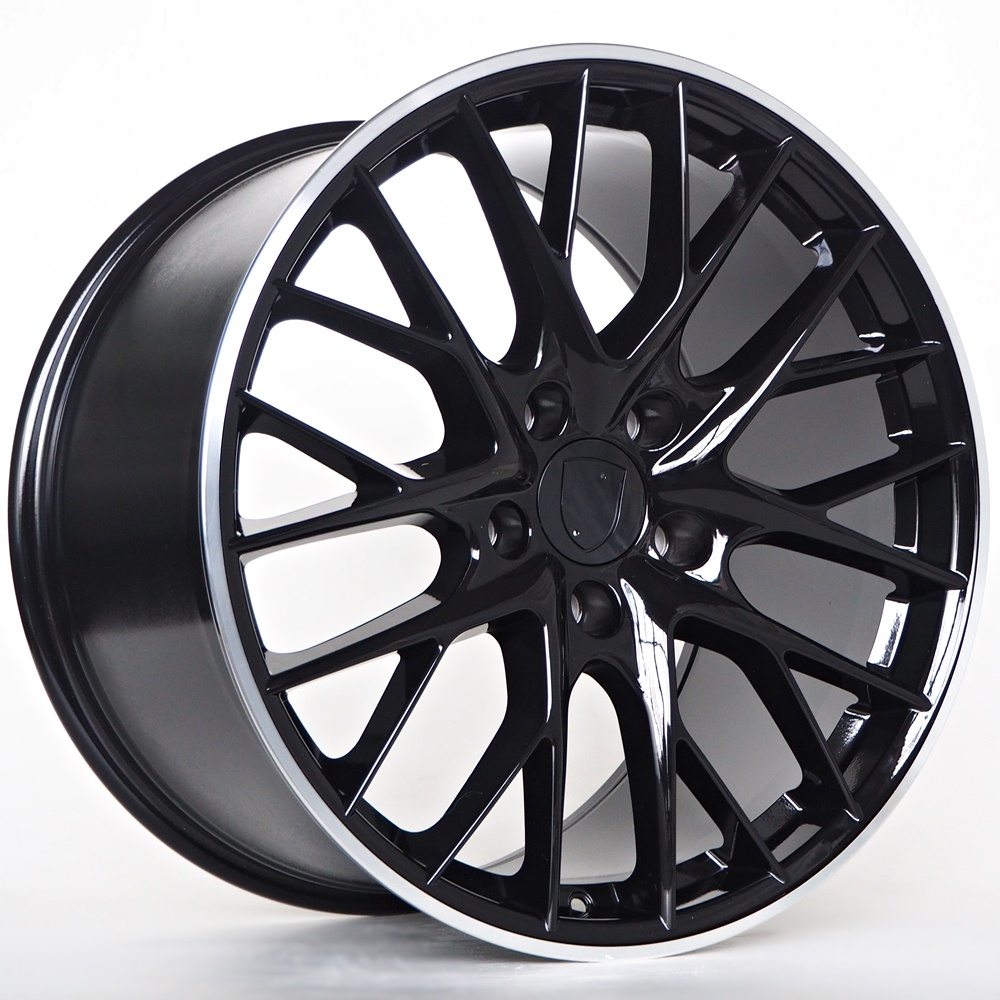 Ratlankis Mason 9,5X20 5X130 ET61 71,6 Black Lip Polished – tootefoto