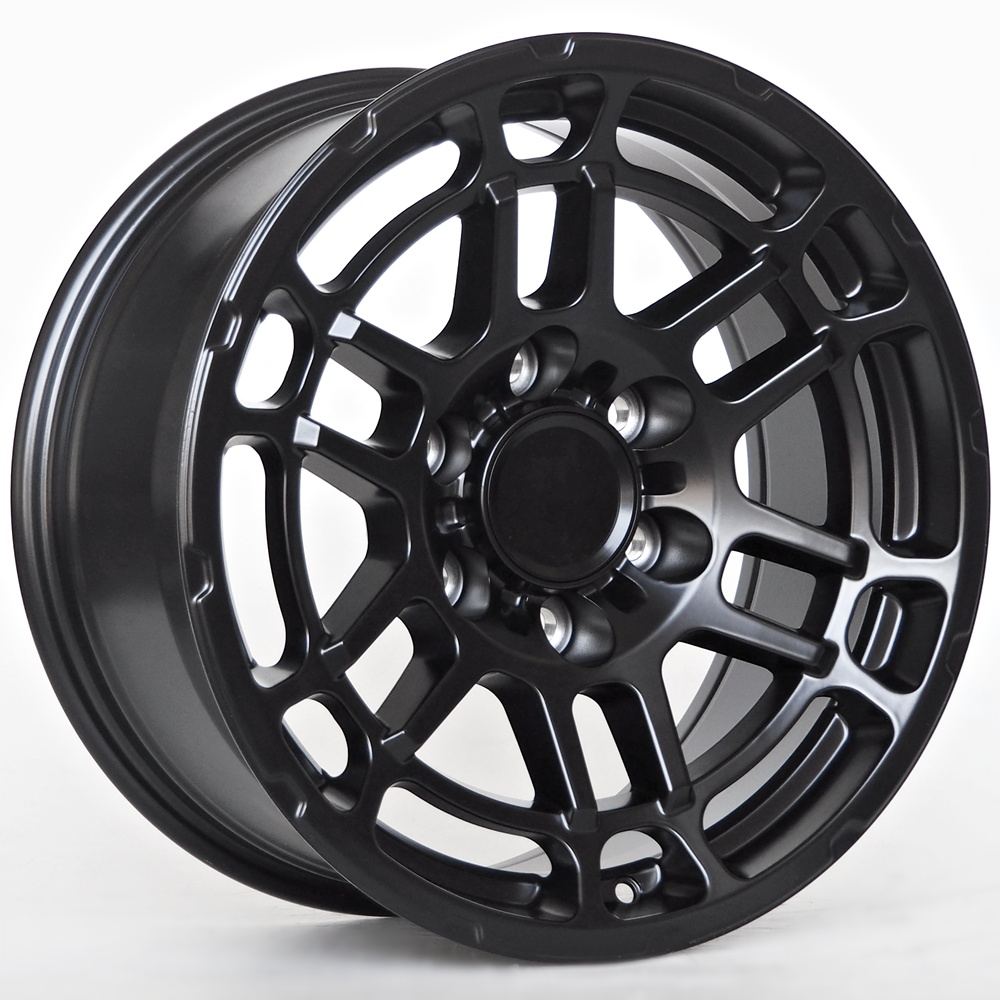 Ratlankis OF11 (4x4) 8X17 6X139,7 ET5 106,1 Matt Black – tootefoto