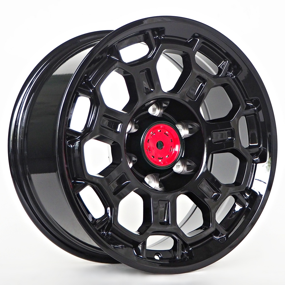 Ratlankis OF17 (4X4) 8X17 6X139,7 ET5 106,1 Black – tootefoto
