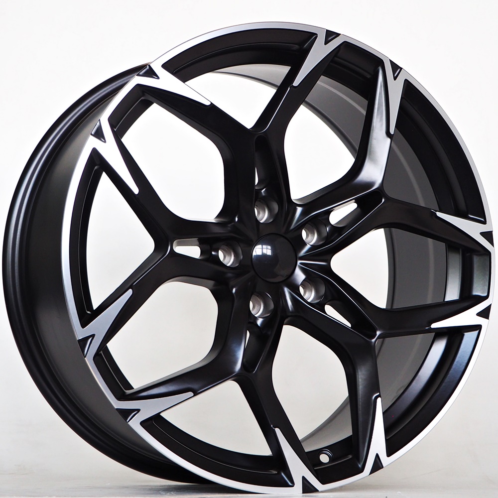 Ratlankis Oliver 8,5X19 5X112 ET40 57,1 Matt Black Polished – tootefoto
