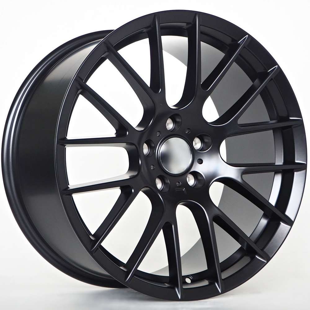 Ratlankis Santo 9X18 5X120 ET42 72,56 Satin Black – tootefoto